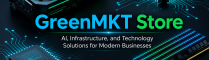 Logótipo da GreenMKT Store - Hardware, Infraestrutura e Soluções de Inteligência Artificial