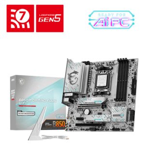MSI B850M GAMING PLUS WIFI motherboard AMD B850 Socket AM5 micro ATX