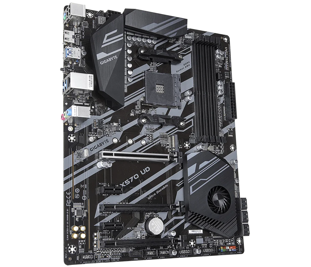 Original ASUS Gigabyte A320 B450 A520 B550 X570 B650 B350 AM4 Desktop - Image 3