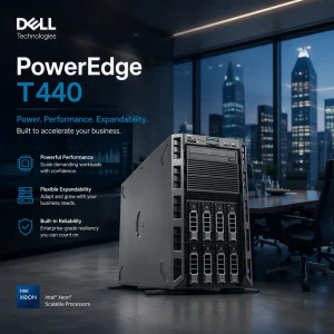 Original Dell PowerEdge T440 Tower Server Supports 8x3.5" 16x2.5" SAS SATA HDD PCIe 3.0 Storage Server Ready to Ship