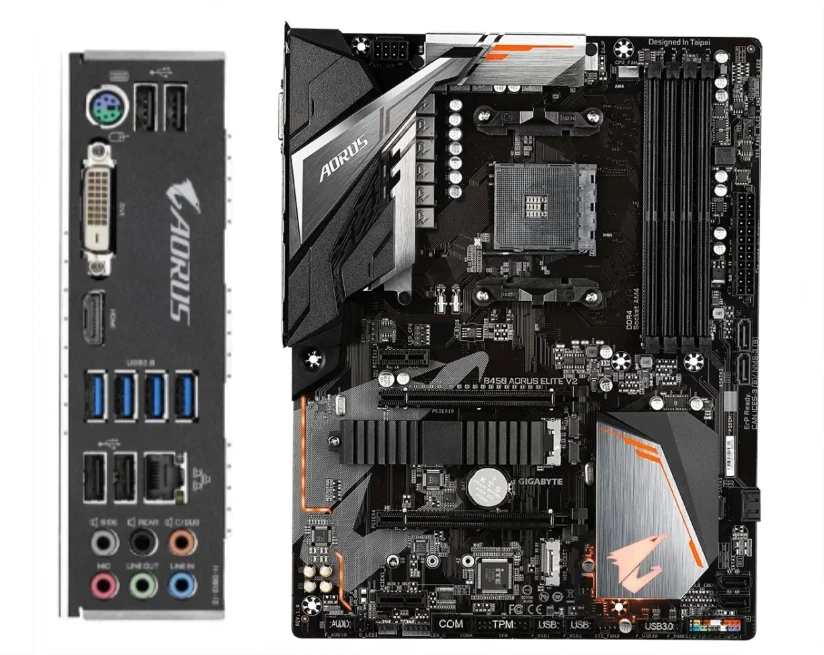 Original ASUS Gigabyte A320 B450 A520 B550 X570 B650 B350 AM4 Desktop - Image 19