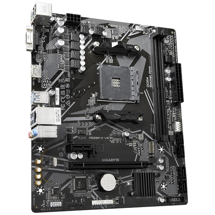 Original ASUS Gigabyte A320 B450 A520 B550 X570 B650 B350 AM4 Desktop - Image 28