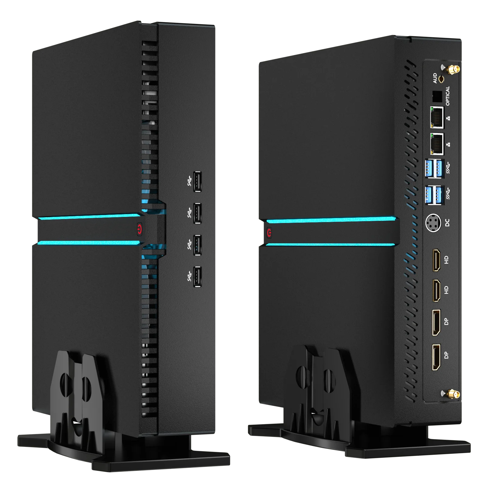 Eglobal 13TH I9-13900F I7-13700F I5-13400F RTX 4060 8G Gamig Discrete Graphics Card Mini Computer 4K Four Displays Gamer Mini PC - Image 2