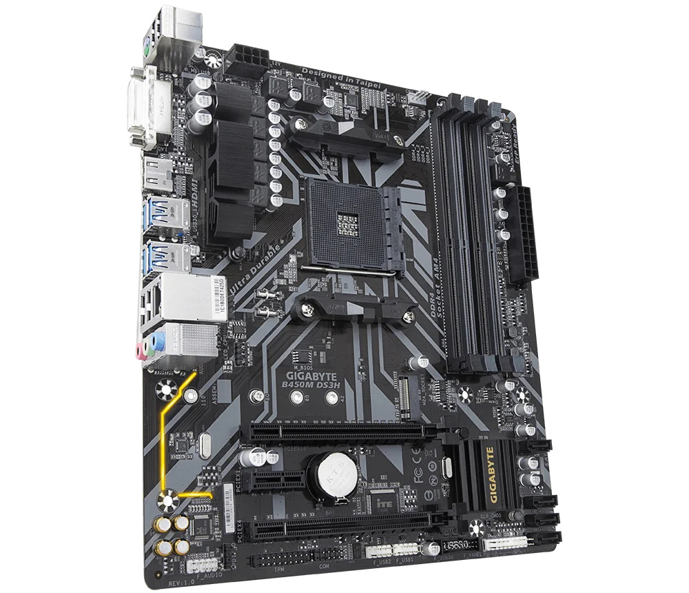 Original ASUS Gigabyte A320 B450 A520 B550 X570 B650 B350 AM4 Desktop - Image 13