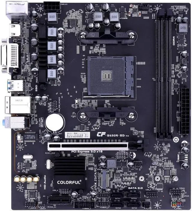 Original ASUS Gigabyte A320 B450 A520 B550 X570 B650 B350 AM4 Desktop - Image 11
