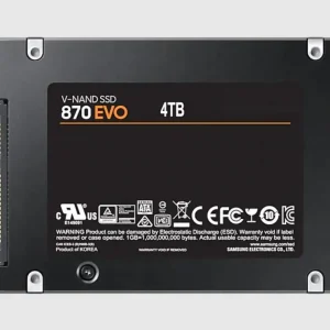 Samsung 870 EVO Internal SSD 500GB-4TB SATAIII 2.5e ; 3D V-NAND TLC Read