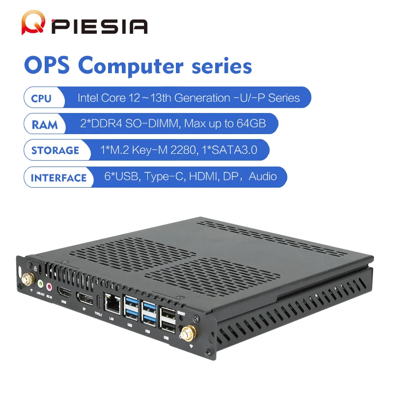 OPS Computer Interactive Whiteboard 80 Pin Barebone OPS Mini PC with - Image 2