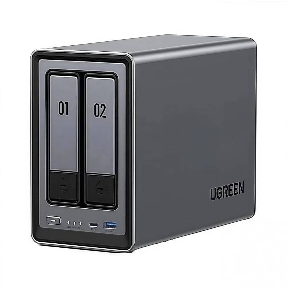 NAS Intel N100 Quad Core 8GB DDR5 RAM SATA HDD SSD M.2 NVME 2.5GbE Networking Storage - Image 3