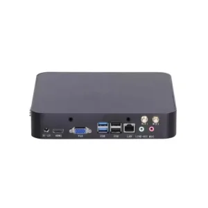 HY1001 Mini PC Linux Computer I7 8650U Dual DDR4 64G RAM M.2 512G SSD