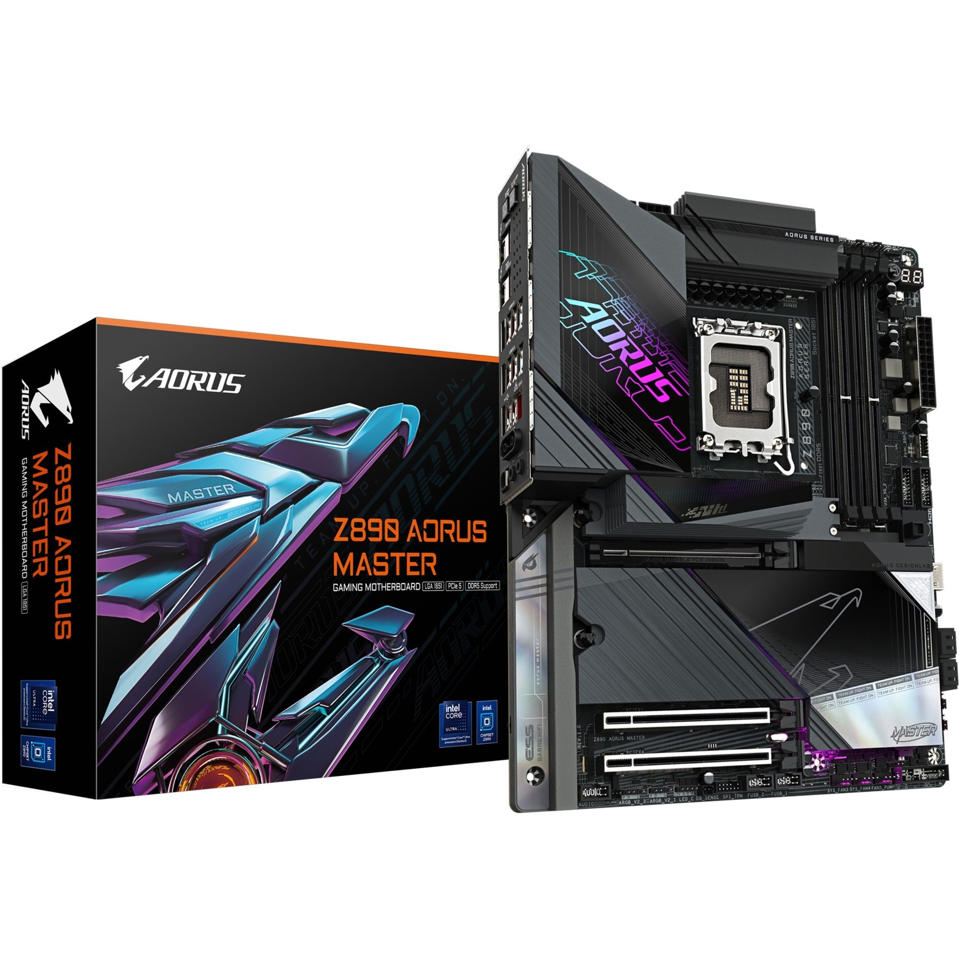Gigabyte Z890 Aorus Master Socket 1851 Motherboard (RAID, 10Gb-LAN